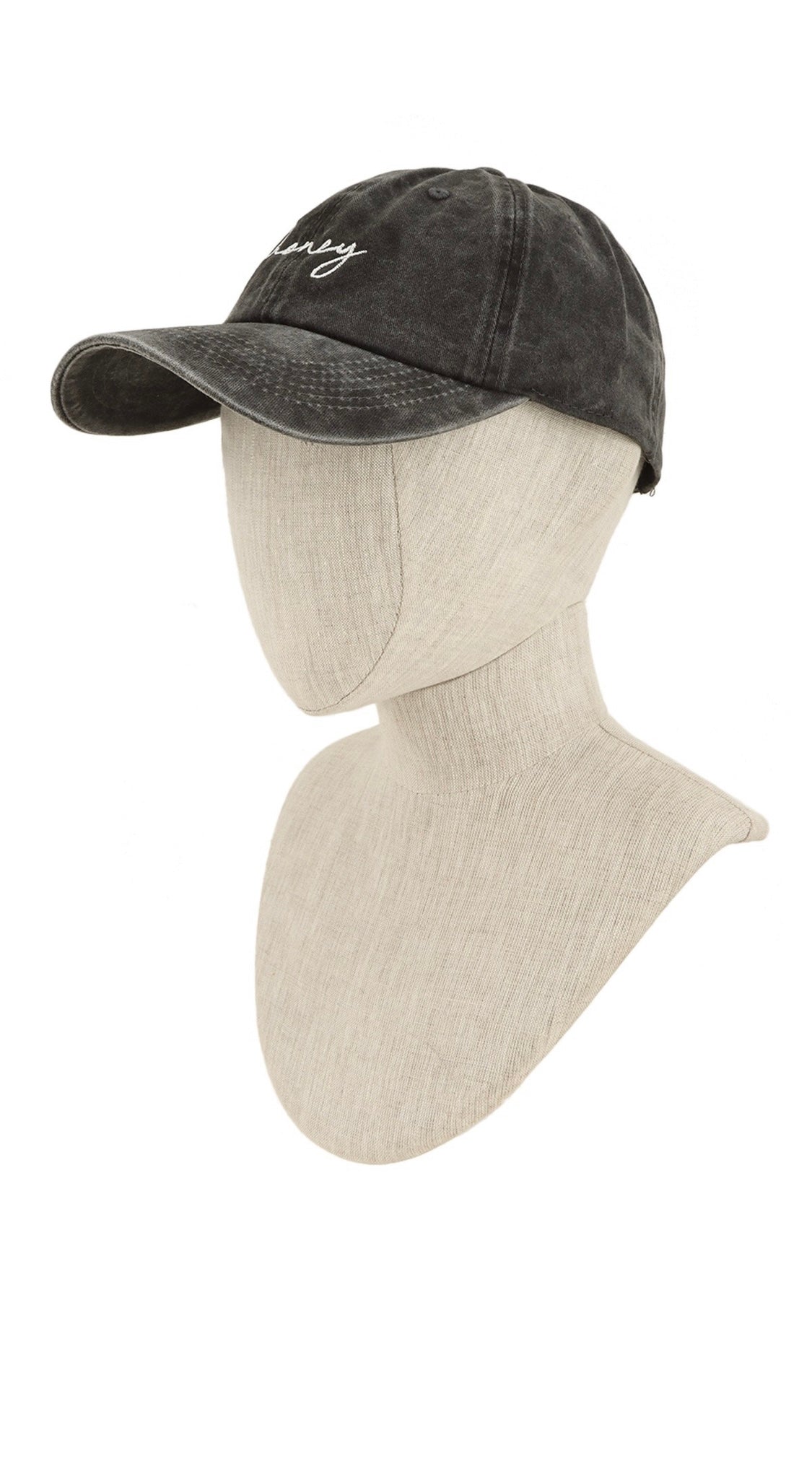 Honey Charcoal Cotton Cap