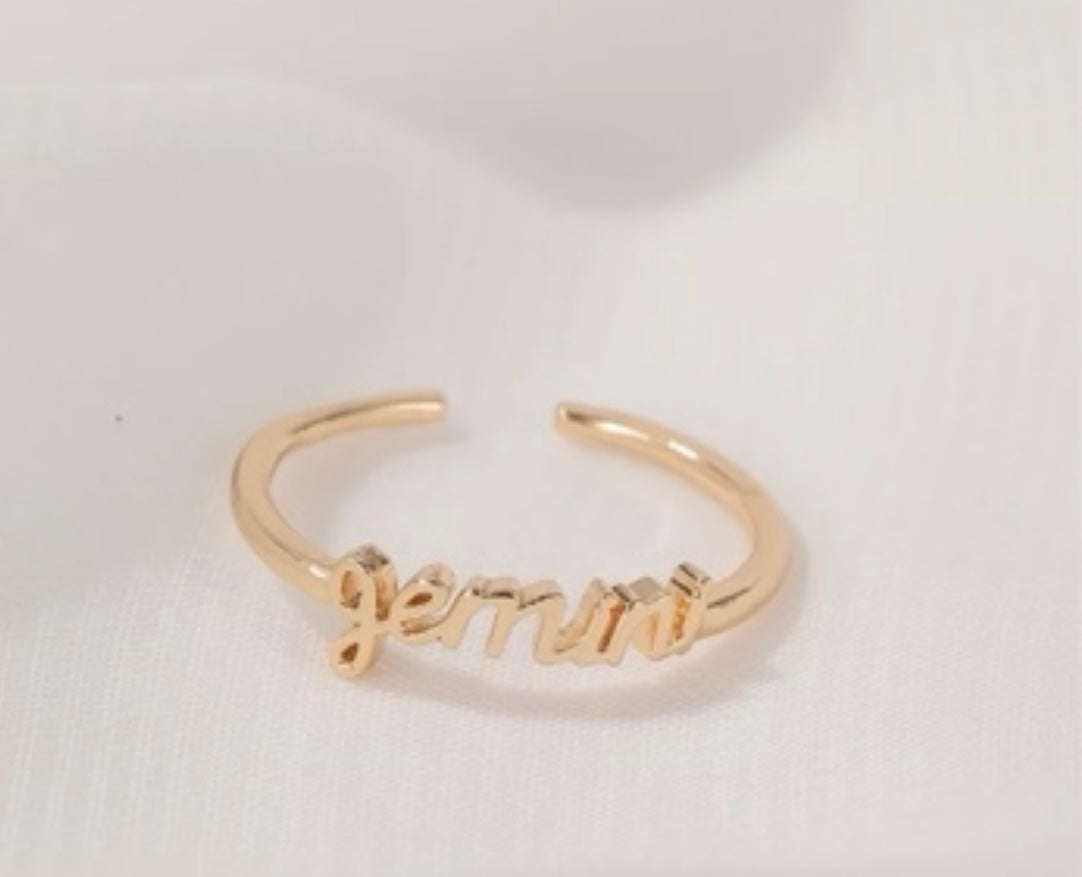 Horoscope Rings