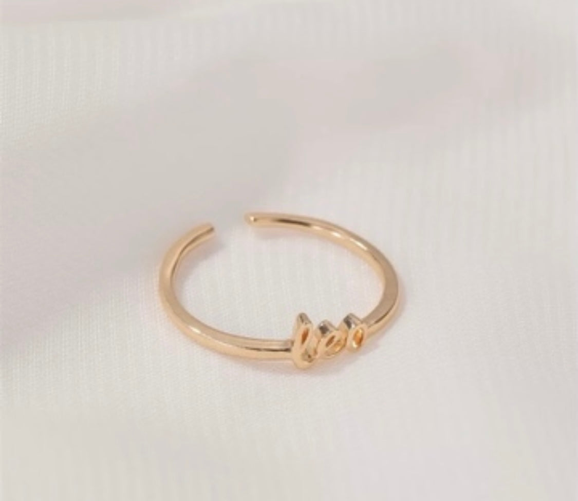 Horoscope Rings