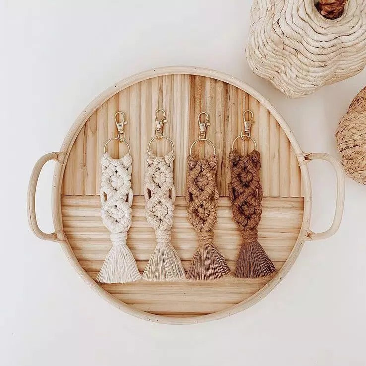 Woven Rope Keychain