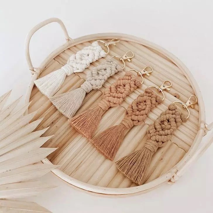 Woven Rope Keychain