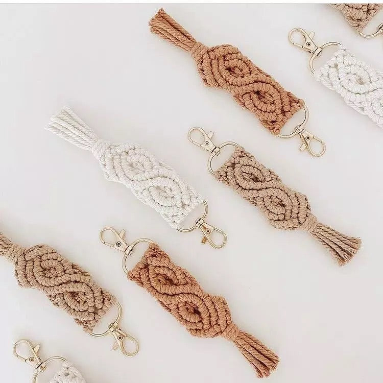 Woven Rope Keychain